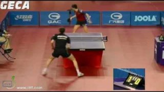 Dimitrij Ovtcharov vs Kirill Skachkov[Qatar Open 2013]