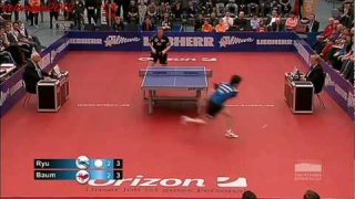 Ryu Seung Min vs Patrick Baum (German League 2012/2013)