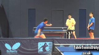 Fan Zhendong Forehand Multi Ball at the WSA for WTTC 2013!