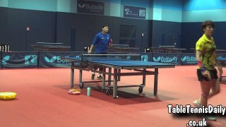 Chen Meng Practice At The WSA For WTTC 2013!