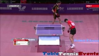 Xu Xin Vs Steffen Mengel: Round 1 [WTTC Paris 2013]