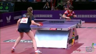 Women's WTTC Double Around the Net Shot