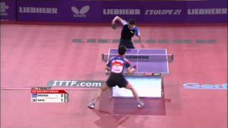 WTTC 2013 Highlights: Kalinikos Kreanga vs Kim Min Seok (Round 2)