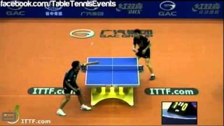 Ma Long Vs Chen Feng: Round 1 [China Open 2013]