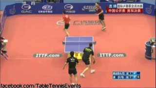 Ma Long/Timo Boll Vs Yan An/Dimitrij Ovtcharov: Final [China Open 2013]