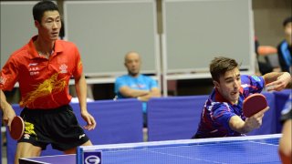 Japan Open 2013 Highlights: Wang Liqin/Quentin Robinot vs Gao Ning/Li Hu (1/4 Final)