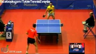 Wang Liqin Vs Xu Chenhao: 1/4 Final [Japan Open 2013]