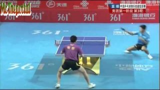 China Table Tennis Super League 2013 - Zhang Jike Vs Hao Shuai -