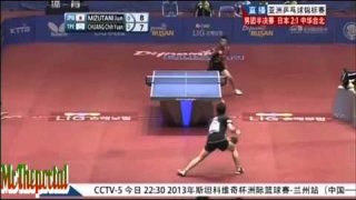 Table Tennis Asian Championships 2013 - Mizutani Vs Chuang Chih Yuan - (MTSF)