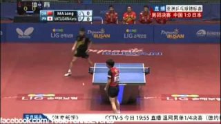 Ma Long Vs Kenta Matsudaira: Final 2 [Asian Championships 2013]
