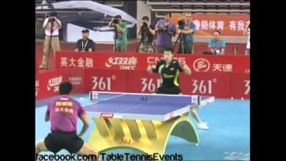 Zhang Jike Vs Zhou Yu: Match 1 [Chinese Super League 2013]