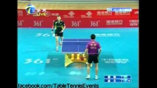 Timo Boll Vs Hao Shuai: Match 4 [Chinese Super League 2013]