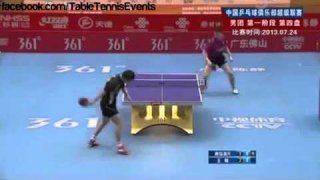 Dimitrij Ovtcharov Vs Wang Hao: Match 4 [Chinese Super League 2013]