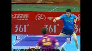 Timo Boll Vs Qiu Yike: Match 2 [Chinese Super League 2013]