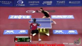 Ma Long Vs Gao Ning: 1/4 Final [Harmony China Open 2013]