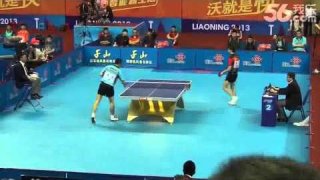 2013 China National Games (MT-SF) MA Long - ZHOU Yu [Full match|Private recording]