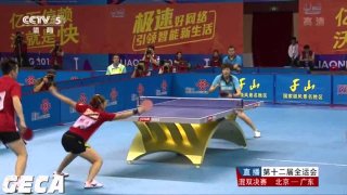 Ma Long-Ding Ning vs Zhang Chao-Liu Shiwen[Final 12th Chinese National Games]