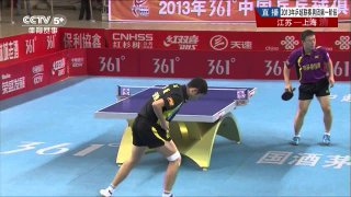 2013 China Super League: Ma Lin - Xu Xin [HD] [Full Match/Chinese]