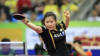 WomenÂ´s World Cup 2013 Highlights: Ai Fukuhara vs Feng Tianwei (Qual.Groups)