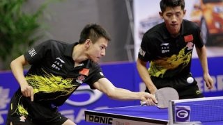 German Open 2013 Highlights: Zhang Jike/Zhou Yu vs Lauric Jean/Yannick Vostes