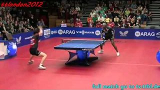 Ryu Seung Min vs Achanta Sharath Kamal (German League 2014)