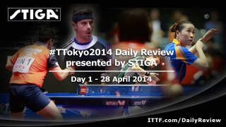 #TTokyo2014 Daily Review presented by STIGA - Day 1