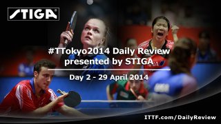#TTokyo2014 Daily Review presented by STIGA - Day 2