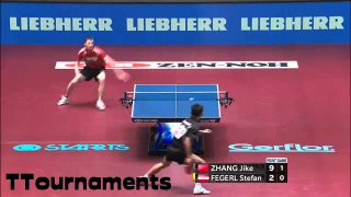 Zhang Jike Vs Stefan Fegerl:Team Group: WTTTC 2014