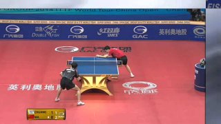 China Open 2014 Highlights: Ma Long Vs Chuang Chih Yuan (1/4 Final)