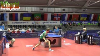 Table Tennis EYC 2014 - Aliaksandr Khanin Vs Artjom Hiisku -