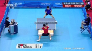 2014 YOG (Final) FAN Zhendong - MURAMATSY Yuto [HD] [Full Match/Chinese]