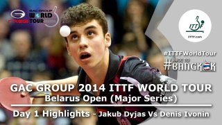 Belarus Open 2014 Highlights: Jakub Dyjas Vs Denis Ivonin (Q. Group)