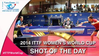 2014 ITTF Women's World Cup - Shot of the Day: Day 1
