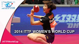 2014 ITTF Women's World Cup - Match Highlights: Ding Ning vs. Hu Melek (QF)