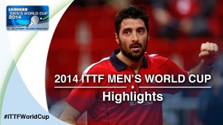 2014 Men's World Cup Highlights: GIONIS (GRE) vs HENZELL (AUS) - (Qual Groups)