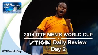 2014 Men's World Cup Daily Review presented by STIGA - Day 2