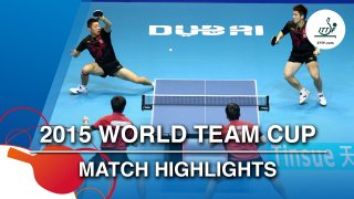 World Team Cup: XU Xin/FAN Zhendong vs HUANG Sheng-Sheng/CHIANG Hung-Chieh