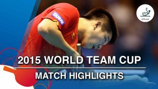 2015 World Team Cup Highlights: FAN Zhendong vs HABESOHN Daniel (FINAL)