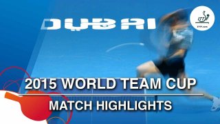 2015 World Team Cup Highlights: ZHANG Jike vs GARDOS Robert (FINAL)
