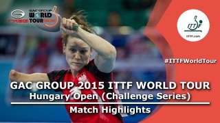Hungary Open 2015 Highlights: Liu Jia Vs Partyka Natalia (Round Of 32)