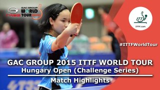 Hungary Open 2015 Highlights: Ito Mima Vs Hamamoto Yui (U21 FINAL)