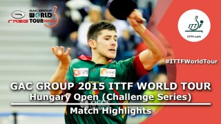 Hungary Open 2015 Highlights: Joao Geraldo Vs Chen Chien An (QF)