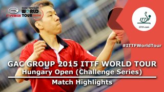 Hungary Open 2015 Highlights: Jiang Tianyi Vs Jeong Sangeun (FINAL)