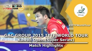 Kuwait Open 2015 Highlights: Ma Long Vs Fan Zhendong (1/2 FINAL)
