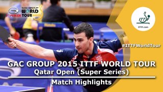 Qatar Open 2015 Highlights: JEONG Sangeun vs GACINA Andrej (Round Of 32)