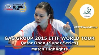 Qatar Open 2015 Highlights: WU Jiaduo vs LIU Hsing-Yin (Round Of 32)