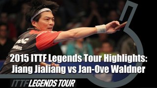 Legends Tour 2015 Highlights: Jiang Jialiang vs Jan-Ove Waldner