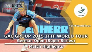 German Open 2015 Highlights: SHIONO Masato vs ZHANG Jike (1/16)
