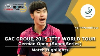 German Open 2015 Highlights: STEGER Bastian vs YAN An (1/16)