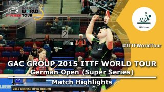 German Open 2015 Highlights: ISHIKAWA Kasum vs SOLJA Petrissa (1/4)